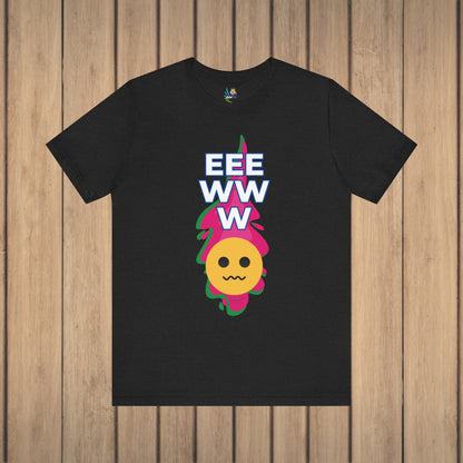 Eeewww Yuck Face Emoji Unisex Short Sleeve Tee