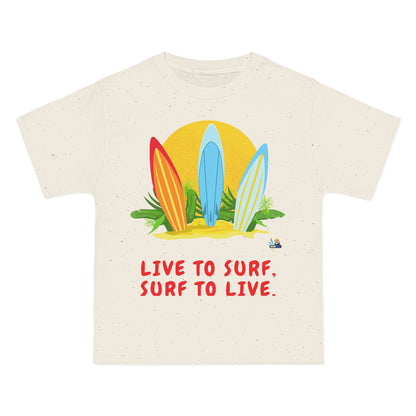 Live to Surf Unisex Heavyweight Tee