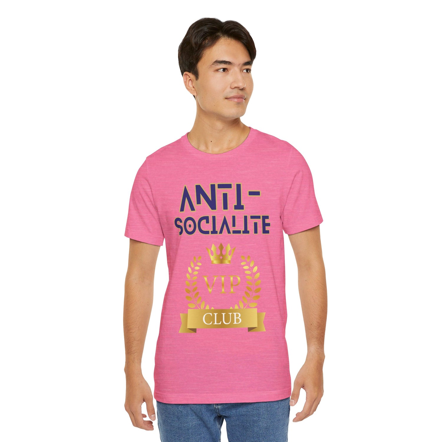 Anti-Socialite VIP Club Unisex Short Sleeve Tee