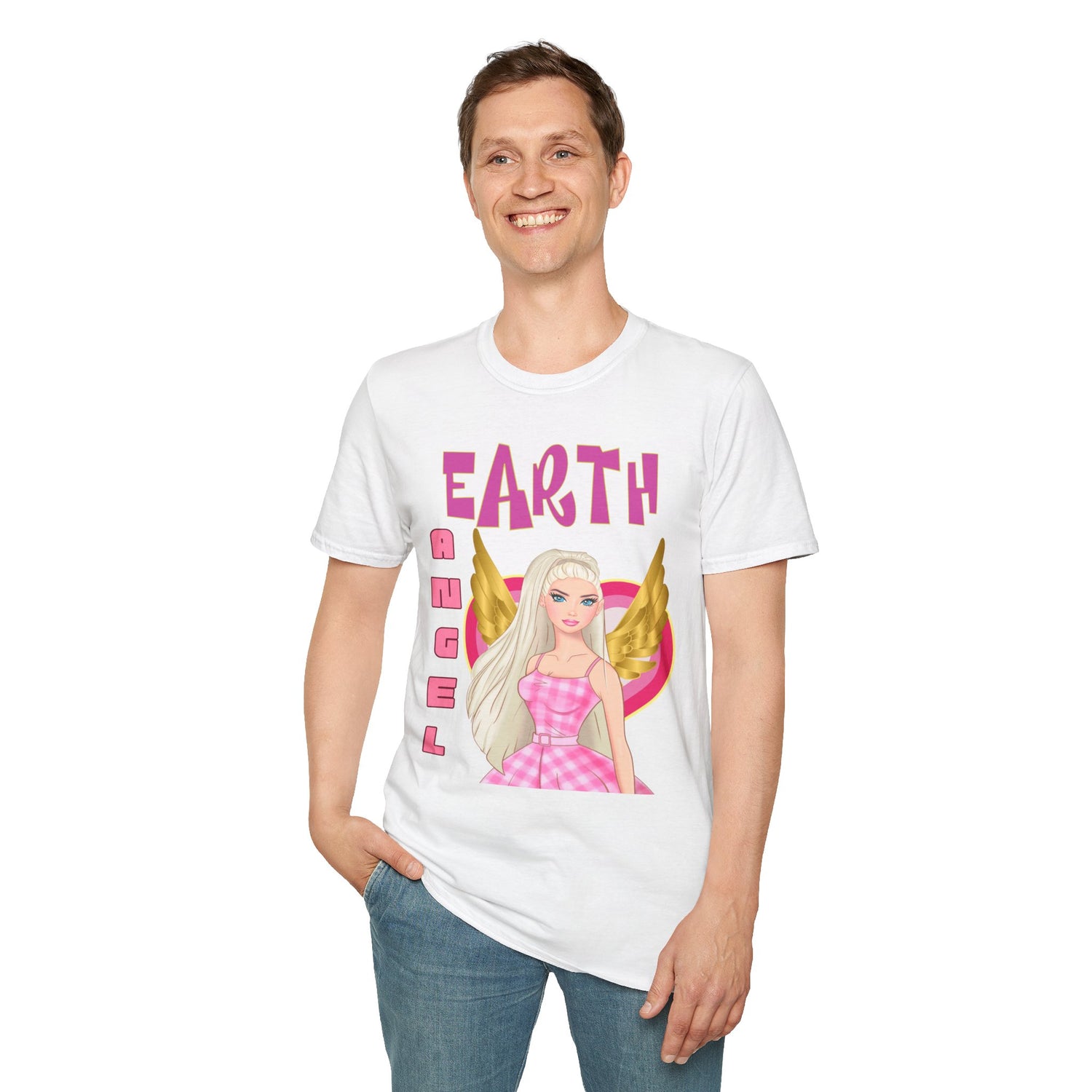 Earth Angel Blond Edition Unisex Softstyle T-Shirt