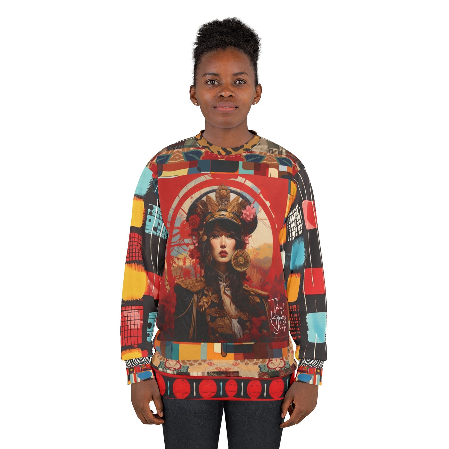 Madame Pirate of the Seven Seas Unisex Sweatshirt (Gold Label)