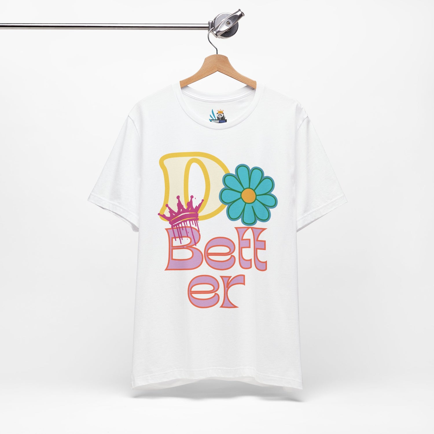 Do Better Hippie Vibe Floral Unisex Short Sleeve Tee