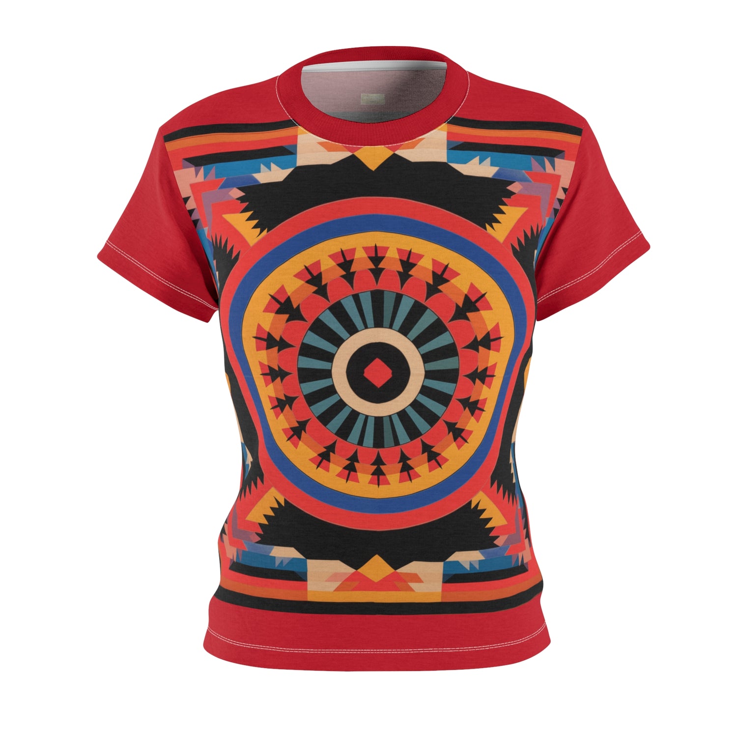 Navajo Sunset Blanket in Red Women&