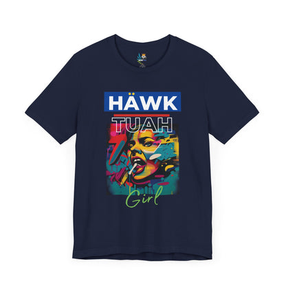 Hawk Tuah Girl Unisex Short Sleeve Tee