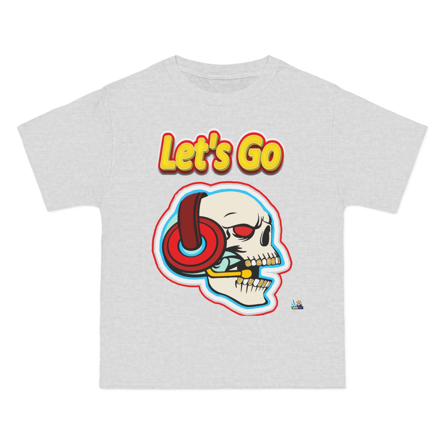 Camiseta de juego unisex de peso pesado Let&