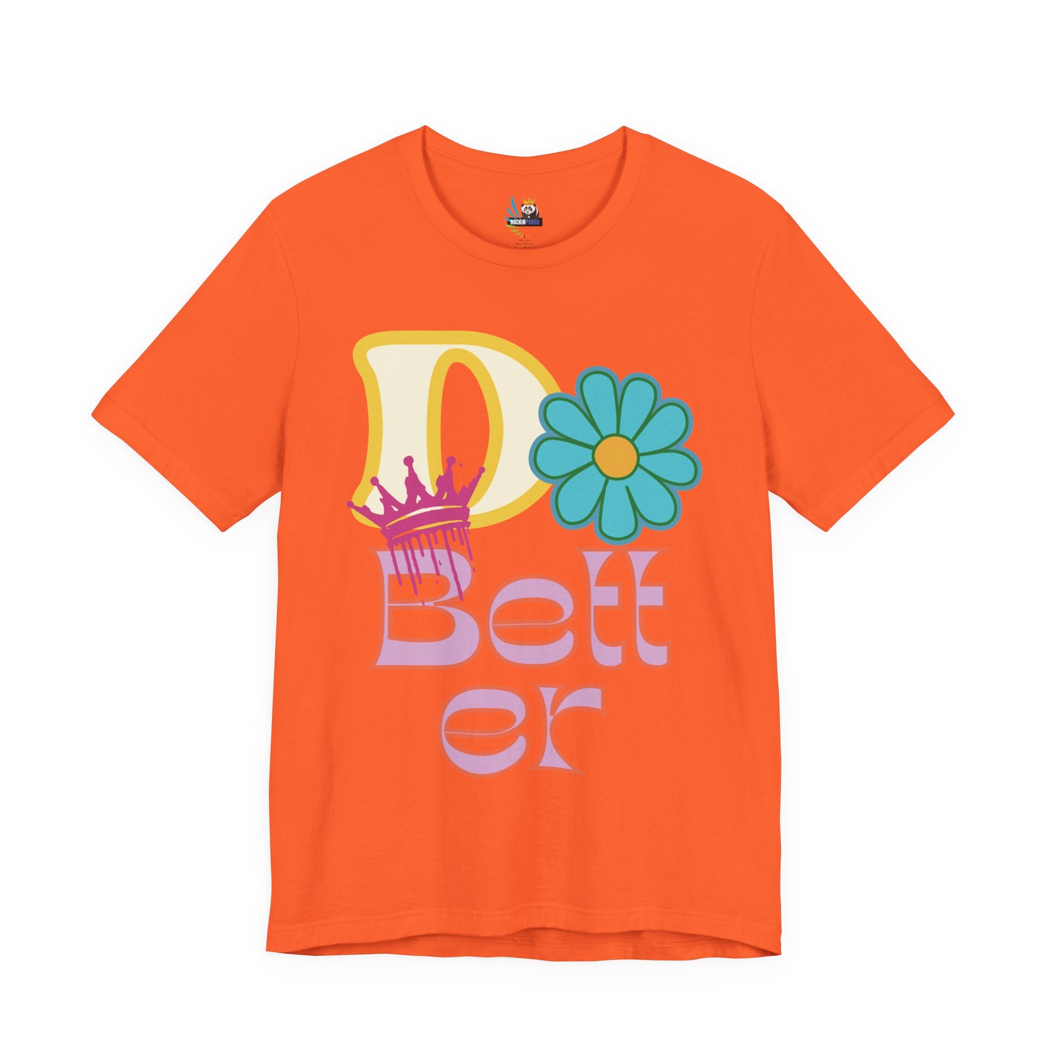 Do Better Hippie Vibe Floral Short Sleeve Tee