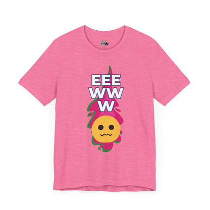 Eeewww Yuck Face Emoji Unisex Short Sleeve Tee