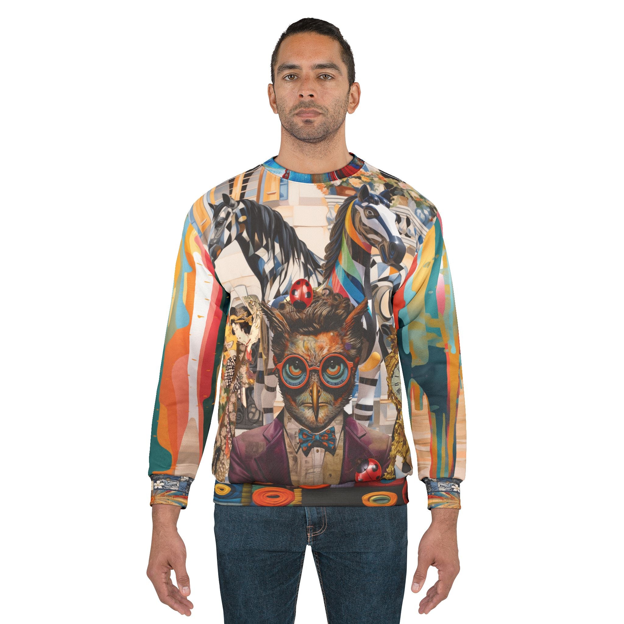 Lost in Time Art Nouveau  Unisex Sweatshirt (Gold Label)