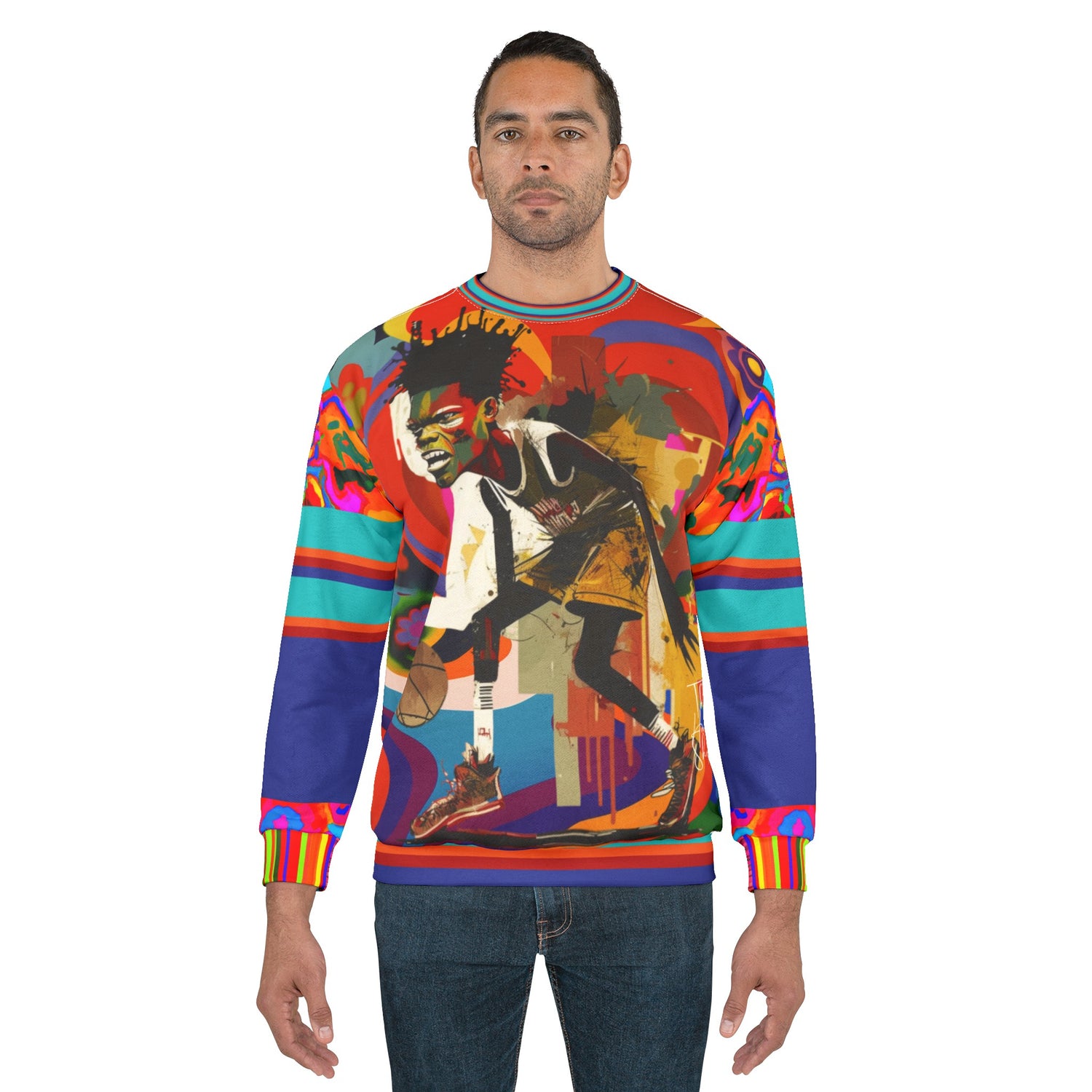 Hoop Life Stuyvesant Graffiti Unisex Sweatshirt (Gold Label)