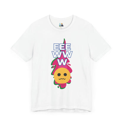 Eeewww Yuck Face Emoji Unisex Short Sleeve Tee