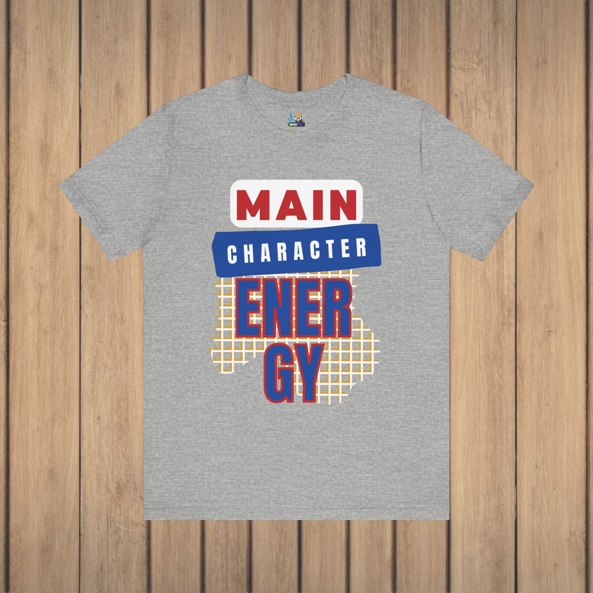 Main Character Energy Unisex Short Sleeve Tee