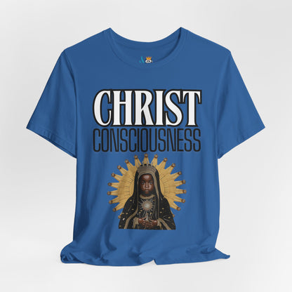 Christ Consciousness - Black Baby Jesus Unisex Short Sleeve Tee