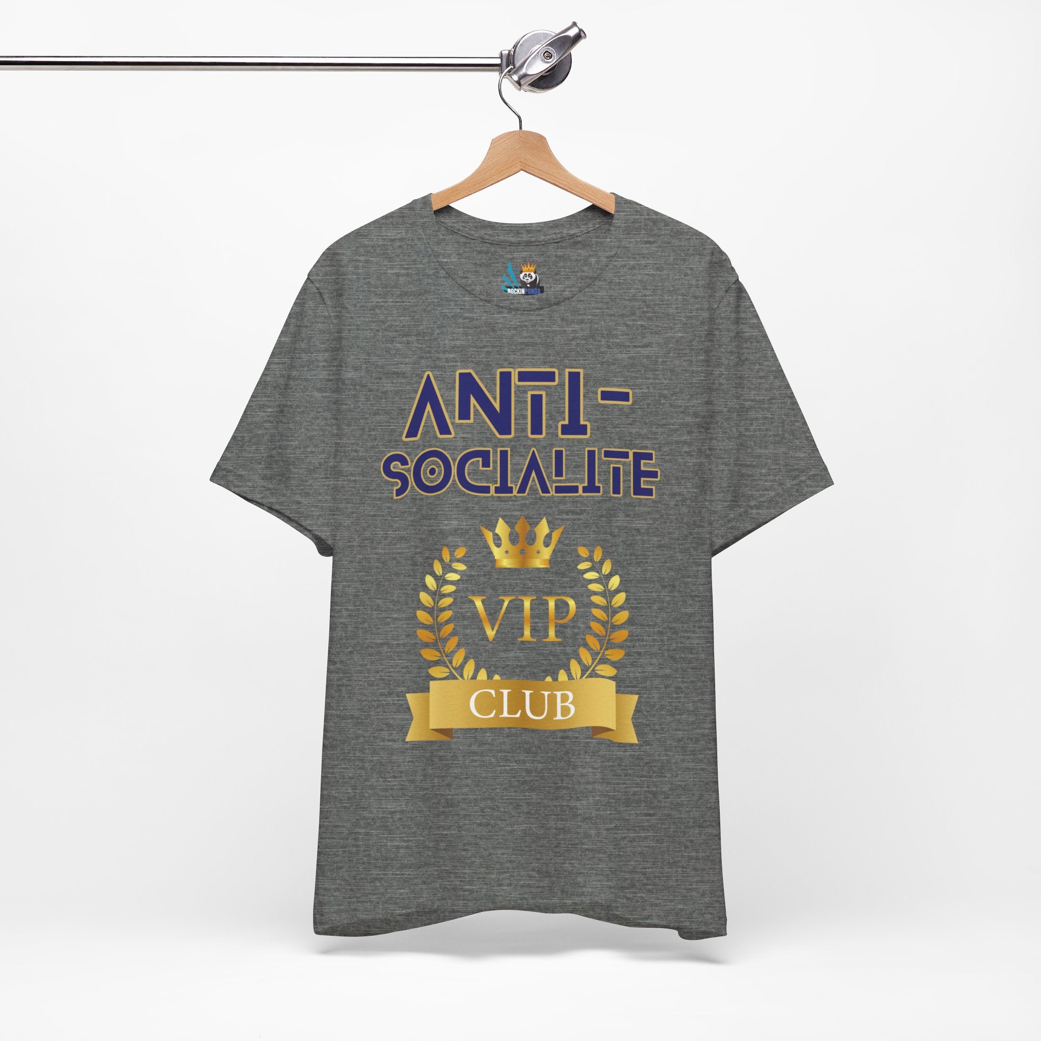 Anti-Socialite VIP Club Unisex Short Sleeve Tee