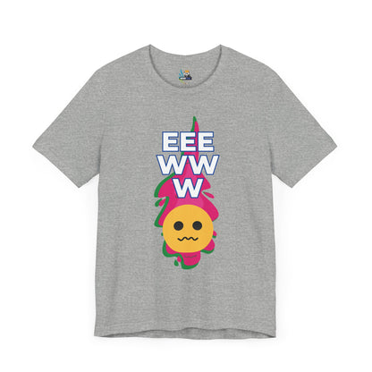 Eeewww Yuck Face Emoji Unisex Short Sleeve Tee