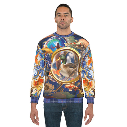 Portal to Other Worlds Art Nouveau Unisex Sweatshirt (Gold Label)