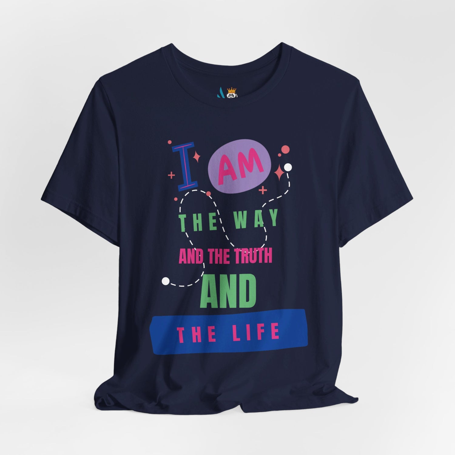 I Am the Way Faith-Based Unisex Short Sleeve Tee