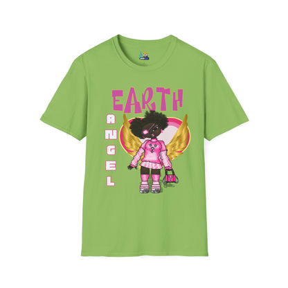 Earth Angel Natural Hair Edition Unisex Softstyle T-Shirt