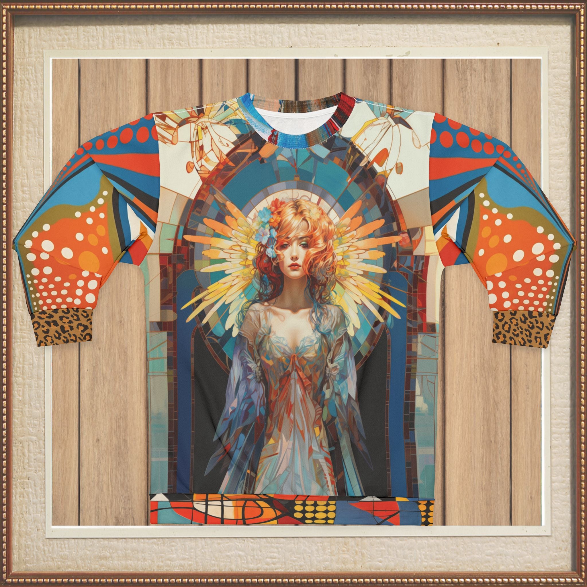 Art Deco Angel Unisex Sweatshirt (Gold Label)