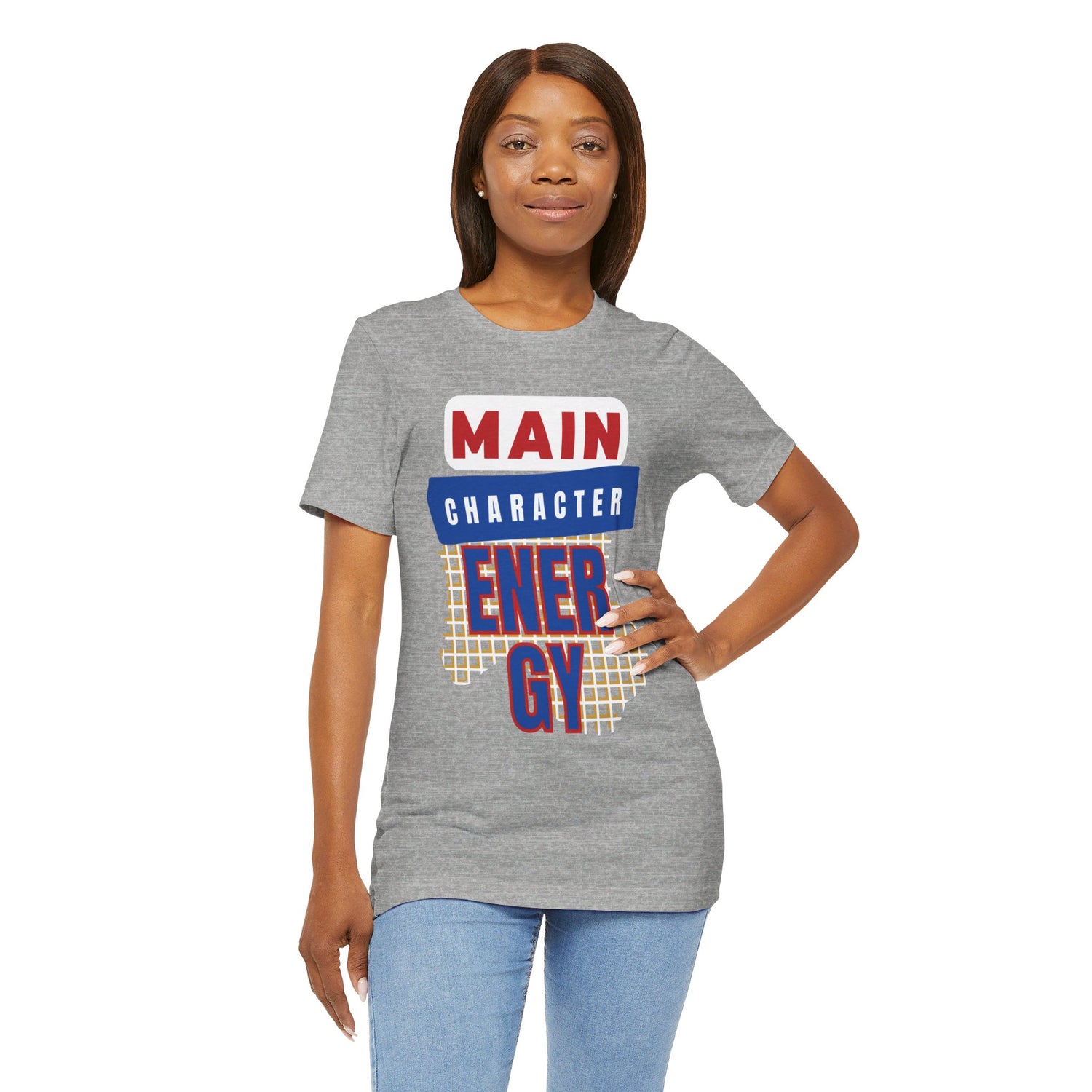 Main Character Energy Unisex Short Sleeve Tee