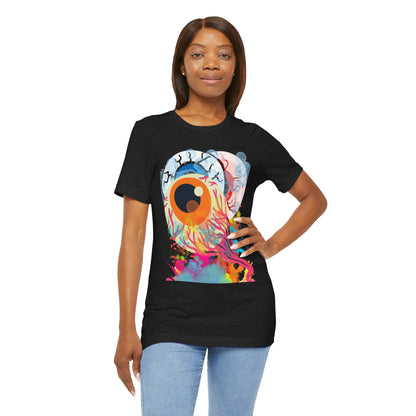 Eyes in Abstract Unisex Short Sleeve Tee