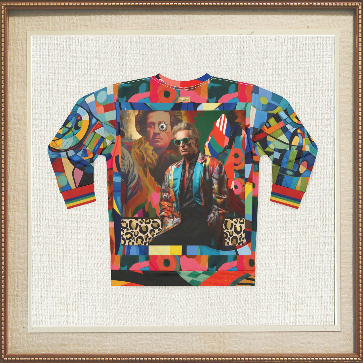 Iconic Male - Balthazar Abstract Art Unisex Sweatshirt