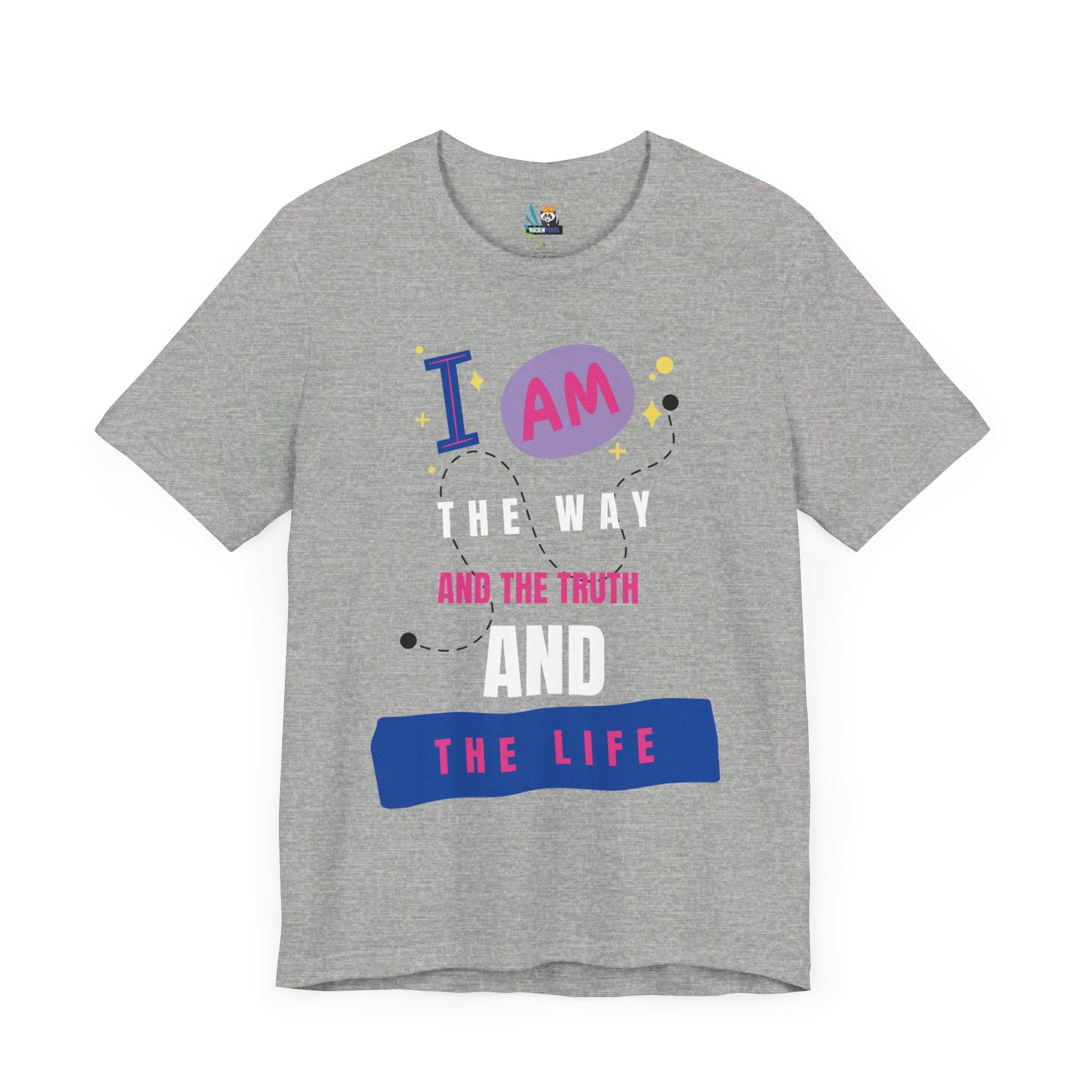 I Am the Way Faith-Based Unisex Short Sleeve Tee