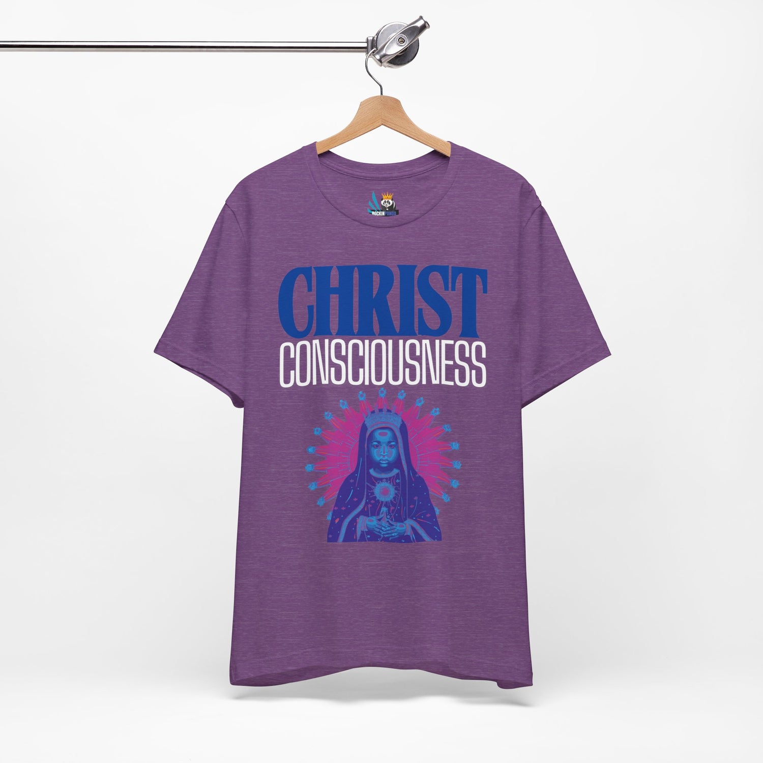 Christ Consciousness - Black Baby Jesus Unisex Short Sleeve Tee