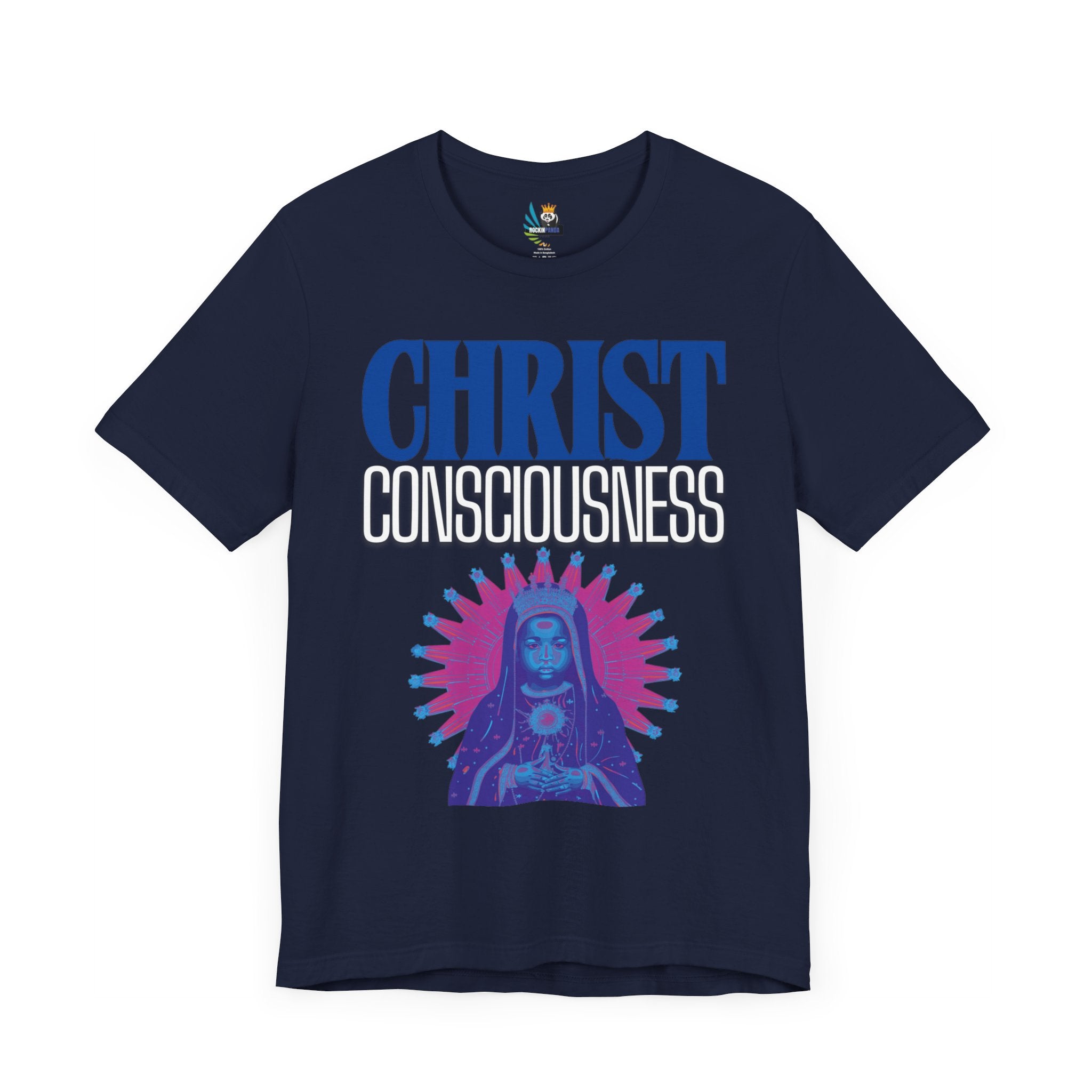 Christ Consciousness - Black Baby Jesus Unisex Short Sleeve Tee