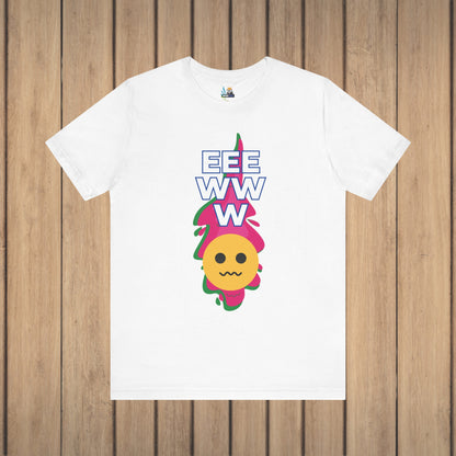 Eeewww Yuck Face Emoji Unisex Short Sleeve Tee