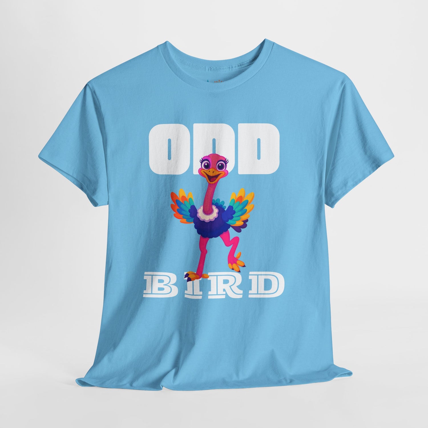 Colorful Odd Bird Heavyweight Unisex Tee