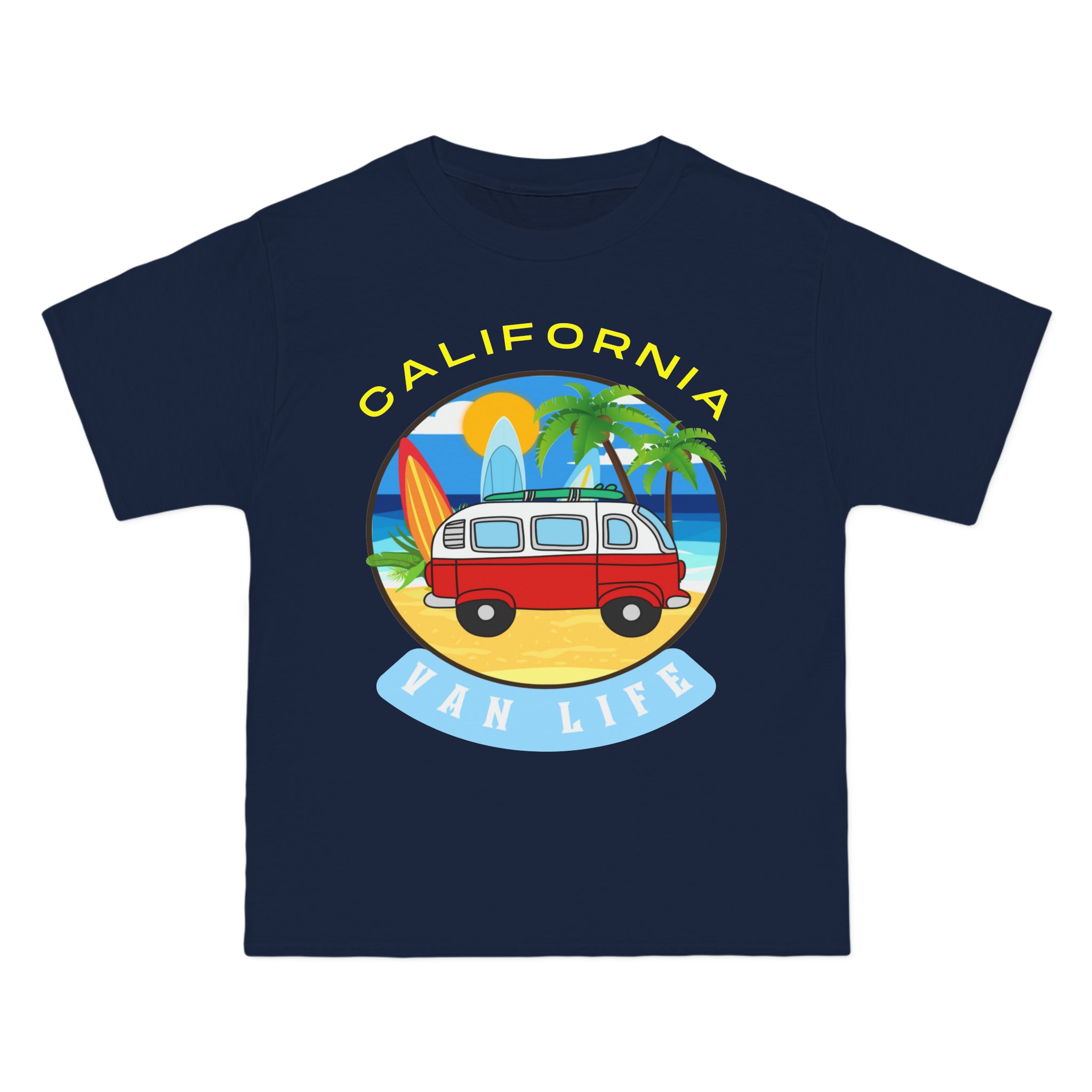 Van Life California Unisex Heavyweight Tee