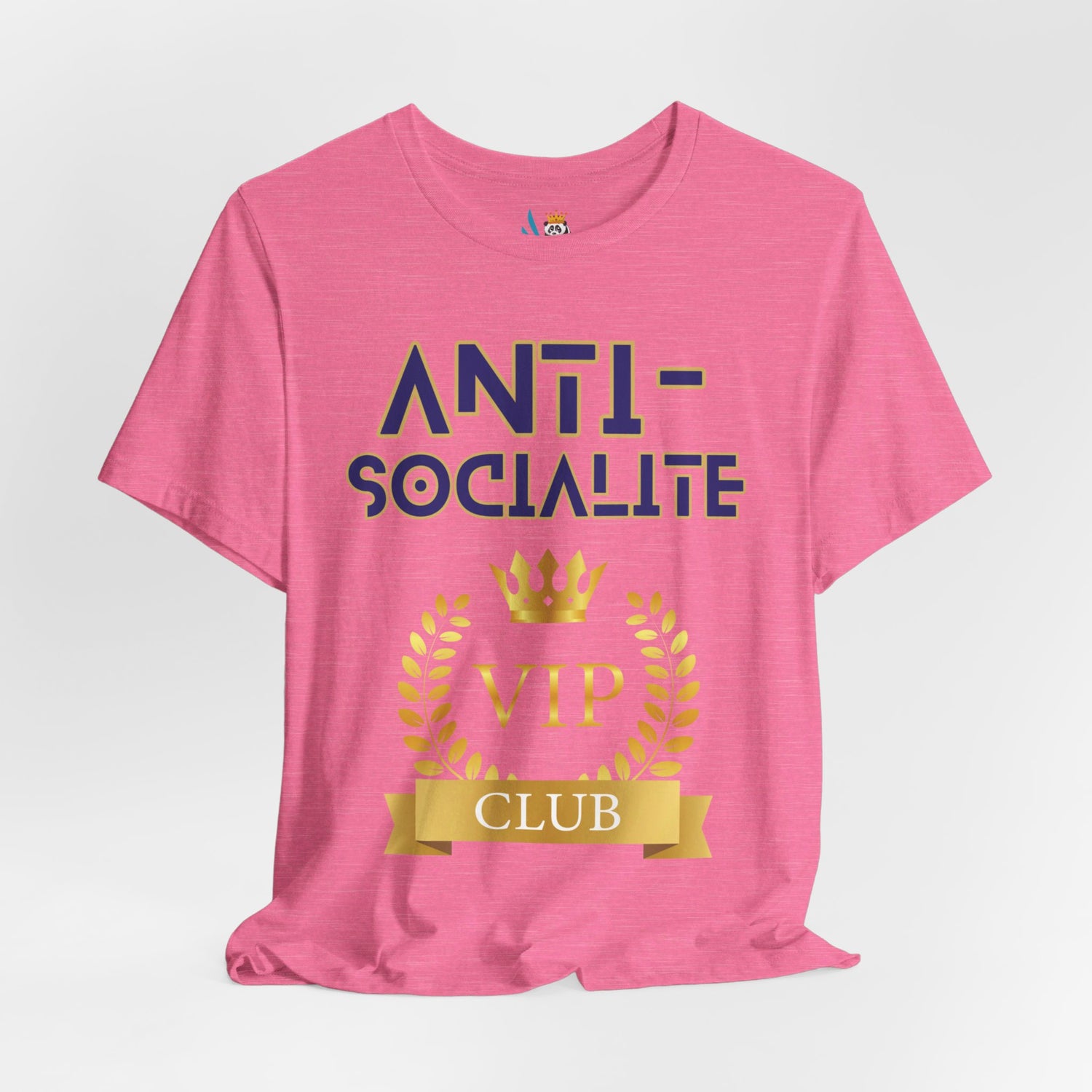 Anti-Socialite VIP Club Unisex Short Sleeve Tee