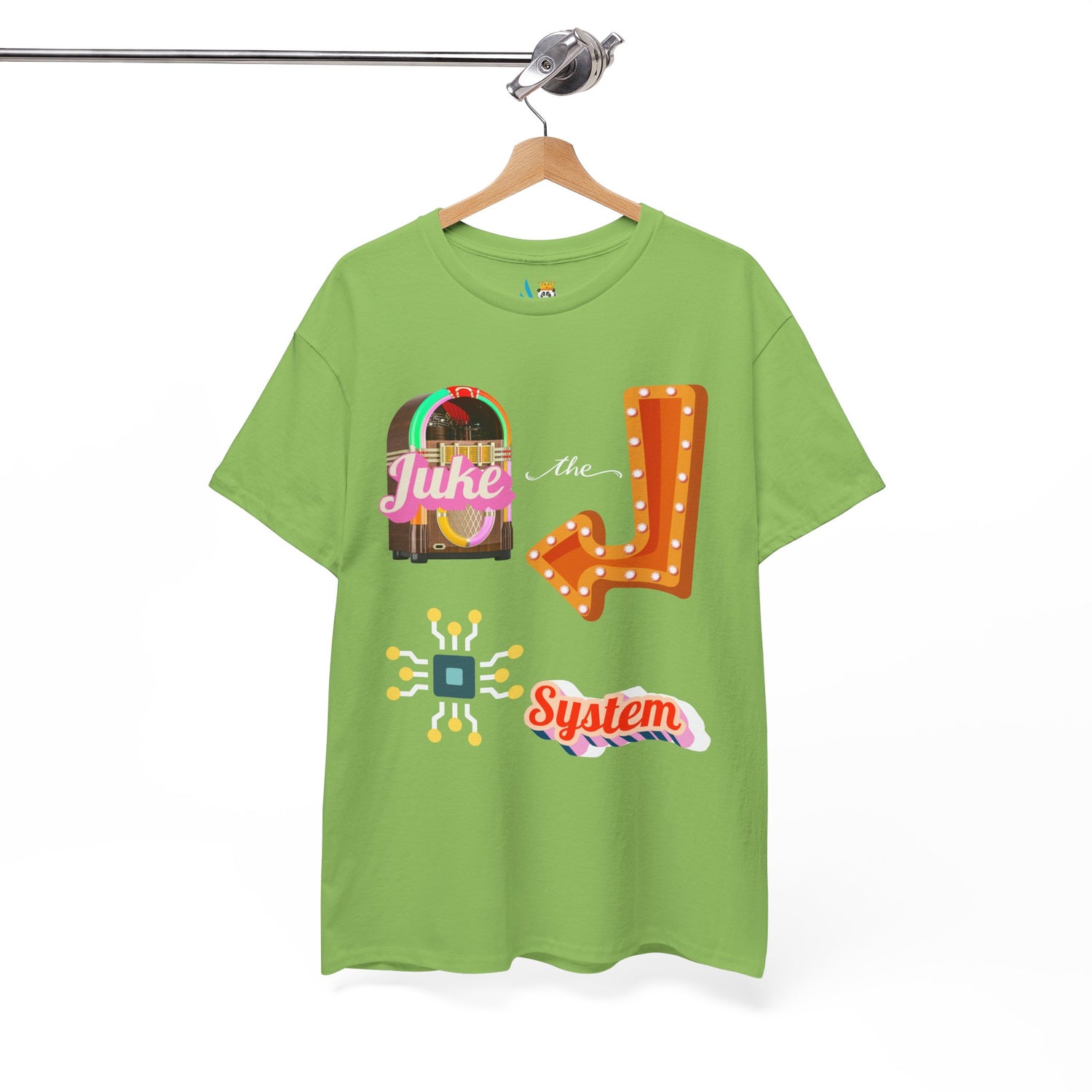 Juke the System Heavyweight Unisex Tee
