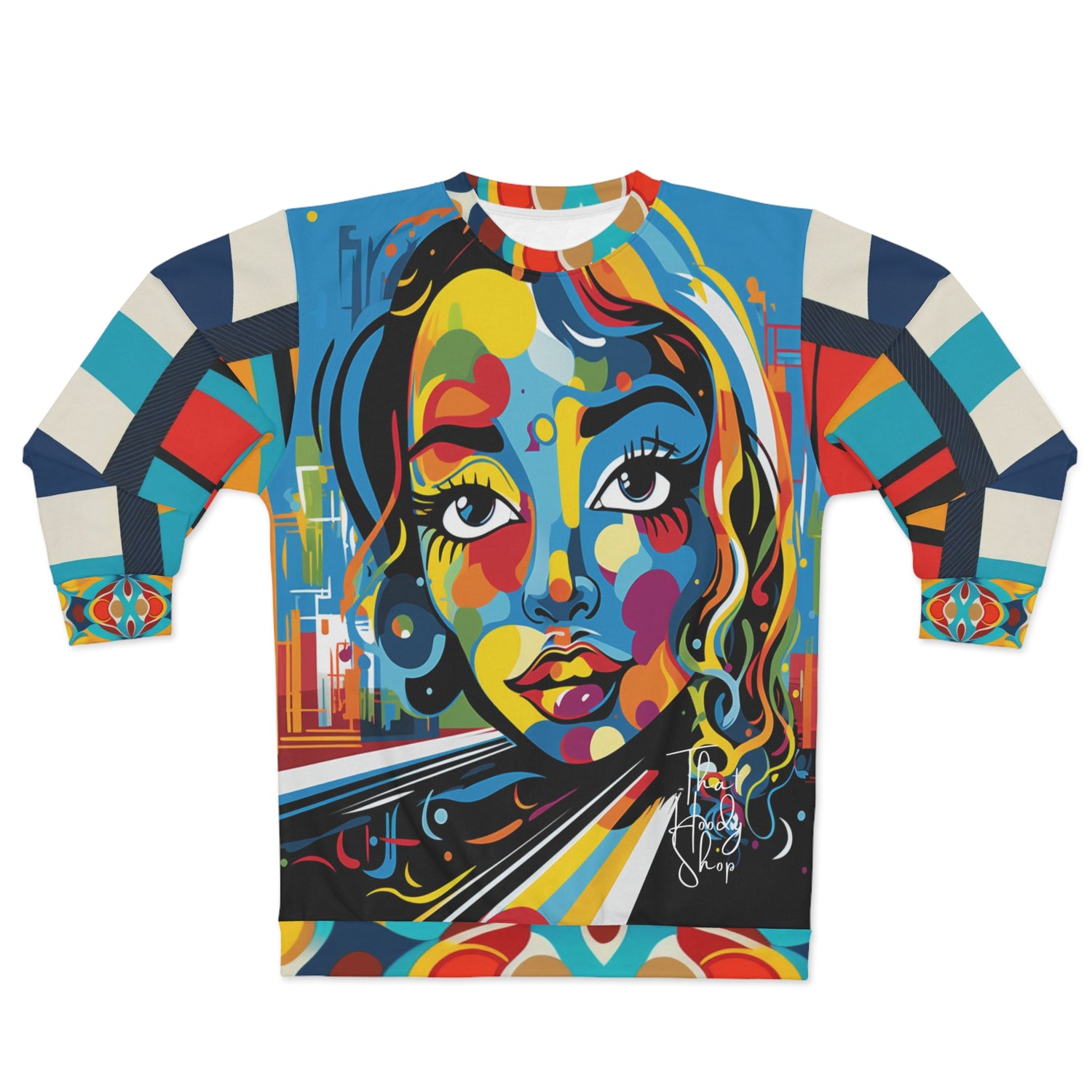 Sudadera unisex Big City ATL Girl