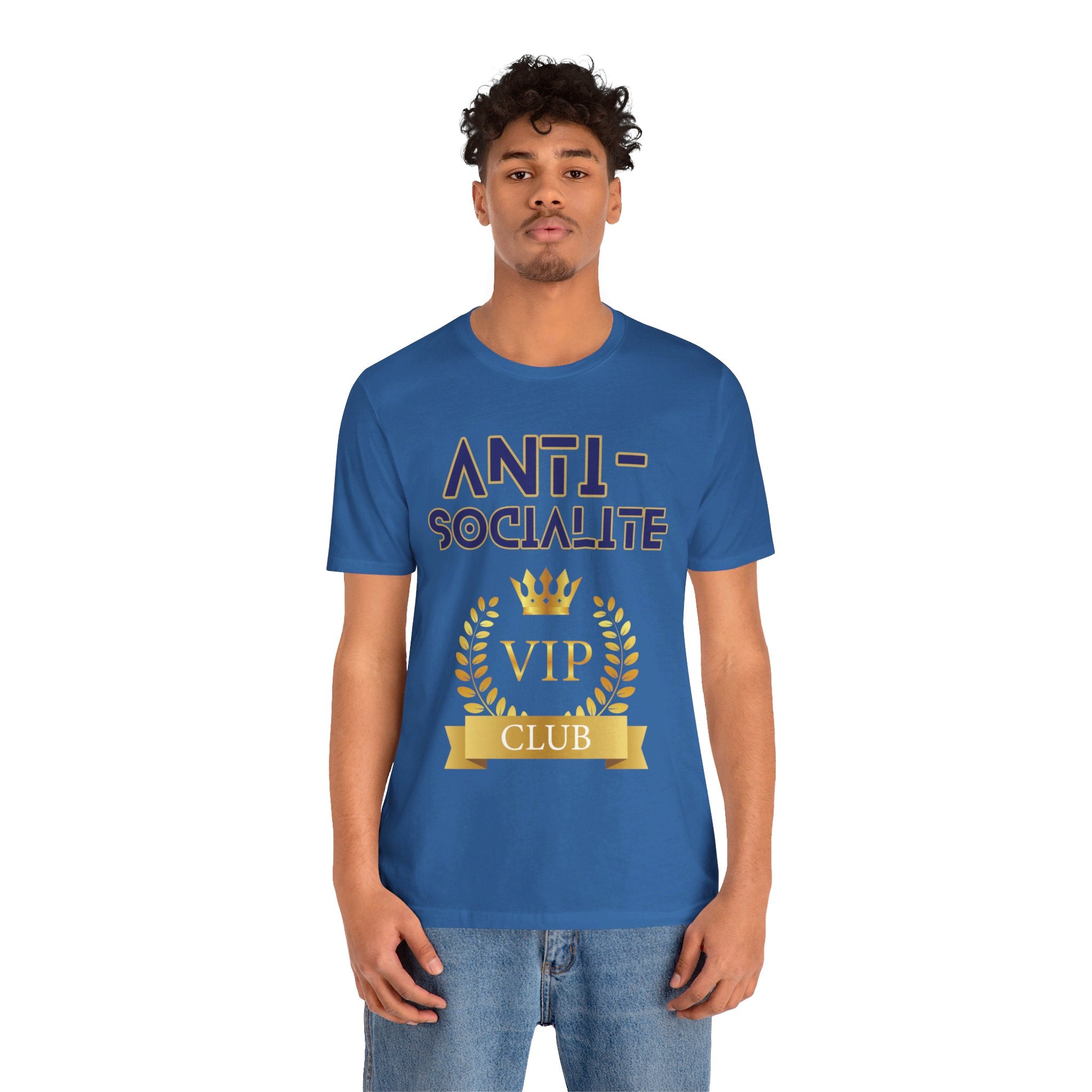 Anti-Socialite VIP Club Unisex Short Sleeve Tee