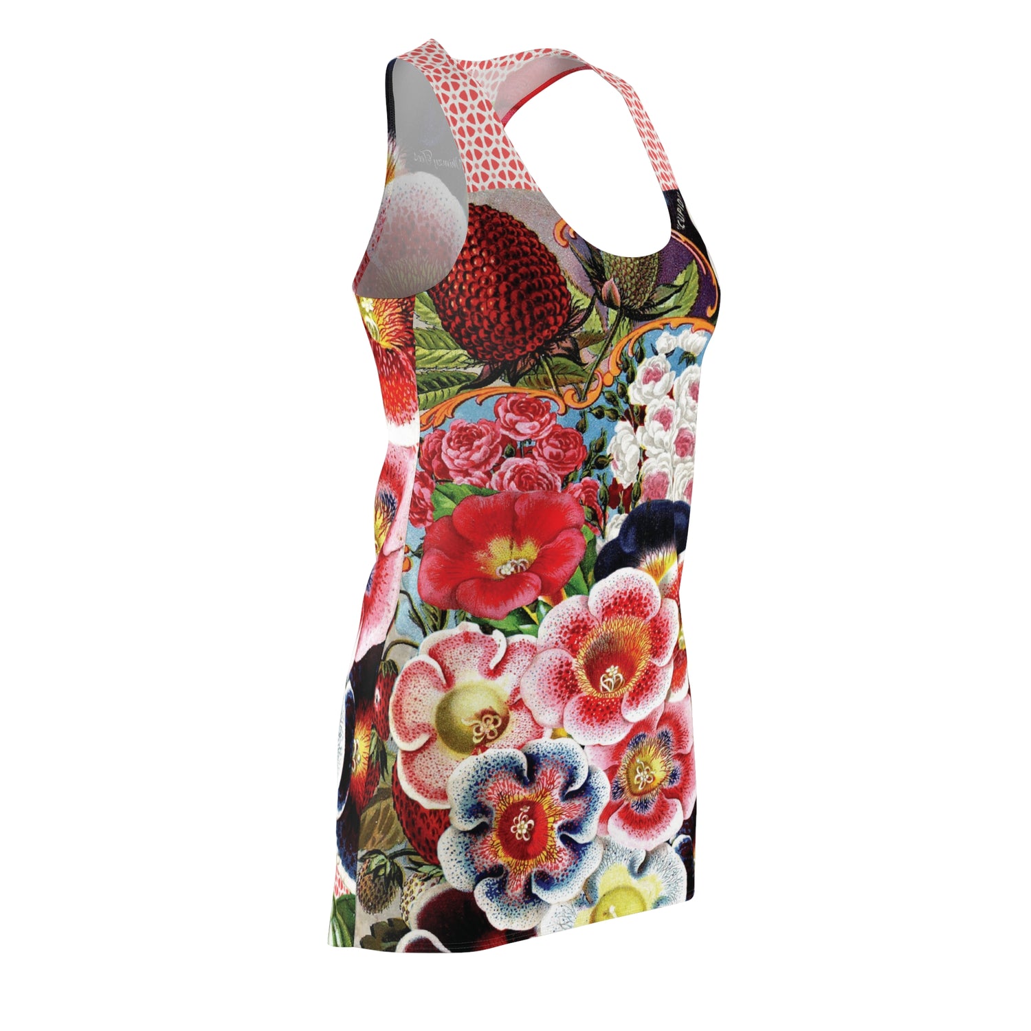 The Papaver Vintage Floral Racerback Dress