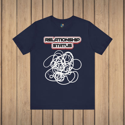 Relationship Status is Complicated Unisex Short Sleeve Tee