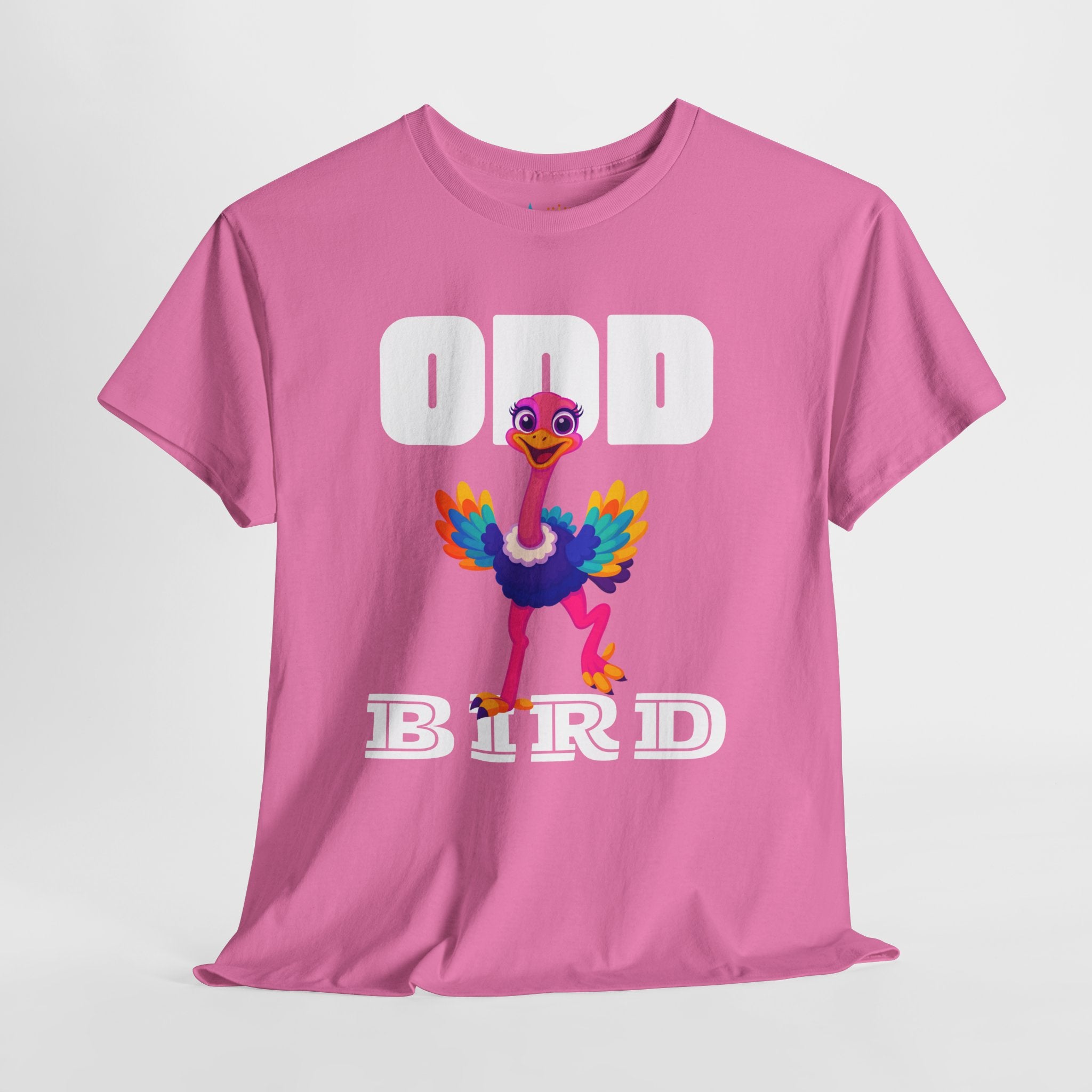 Colorful Odd Bird Heavyweight Unisex Tee