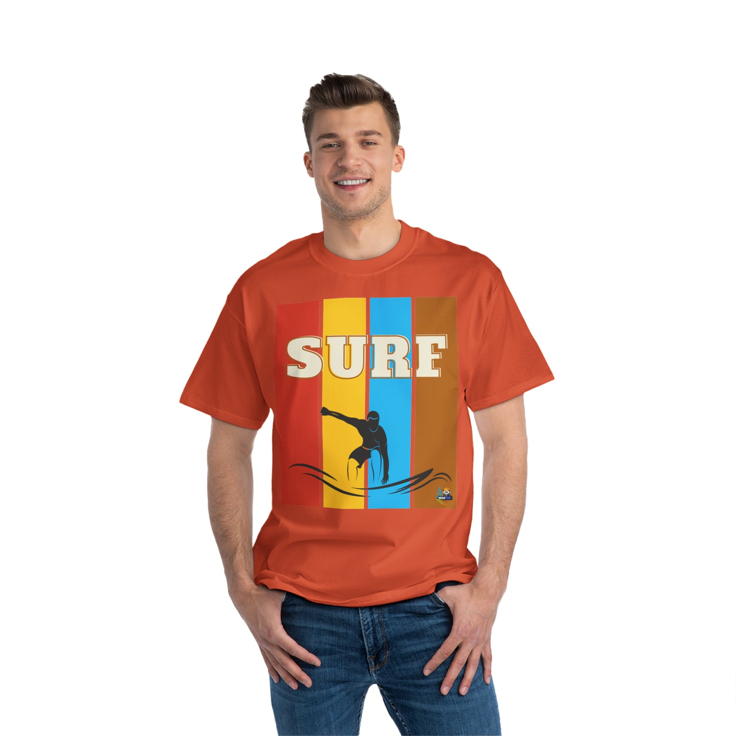 Surf is Life Surfer Boy Edition Unisex Heavyweight Tee