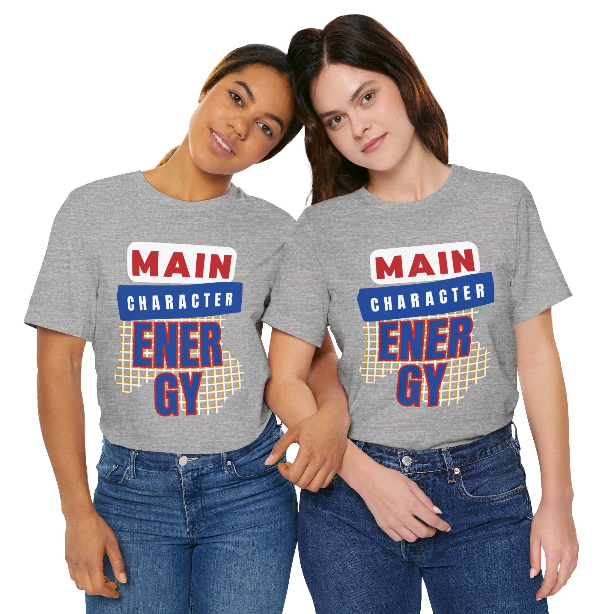 Main Character Energy Unisex Short Sleeve Tee