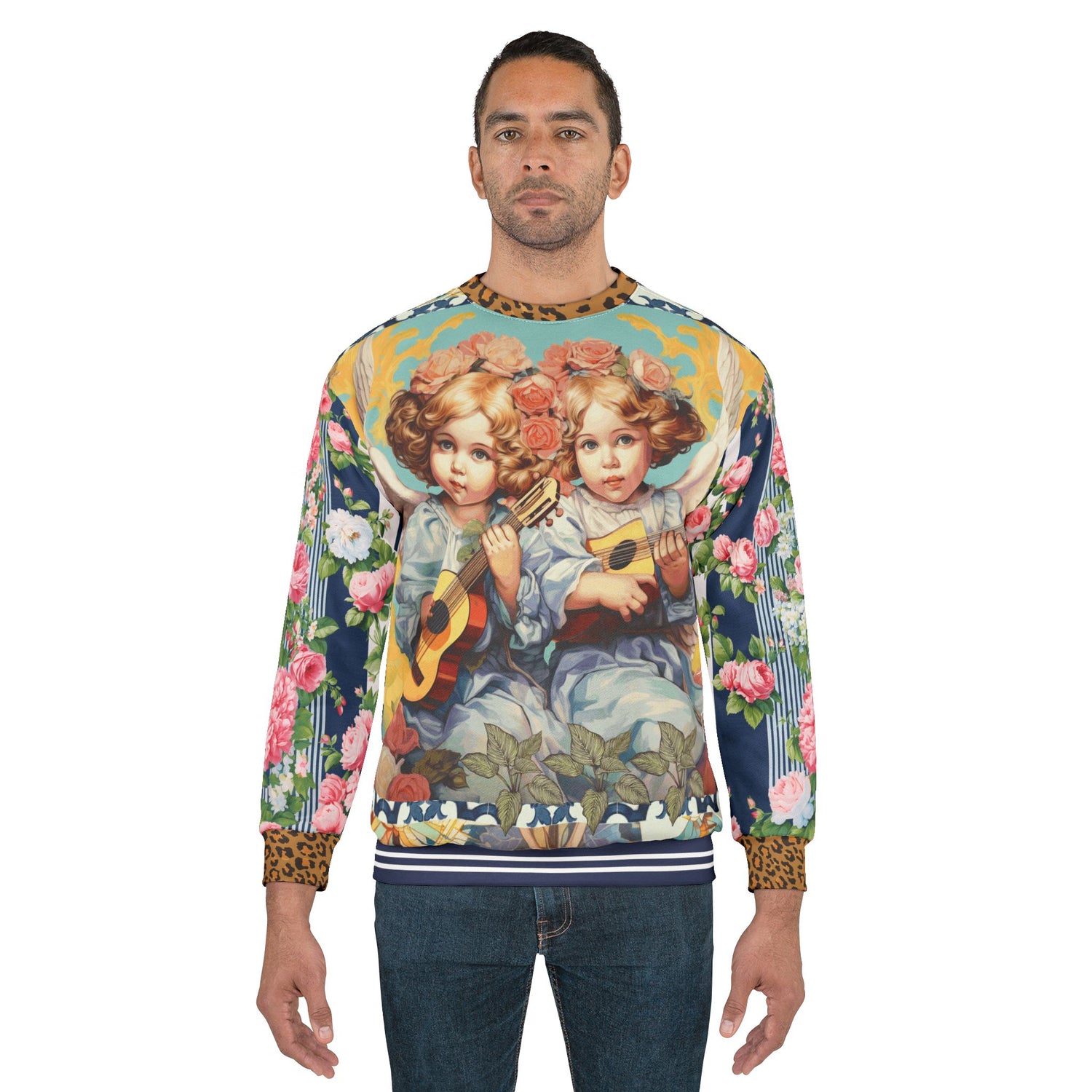 Songs of an Angel - Cherubs at Play Unisex Sweatshirt (Gold Label)