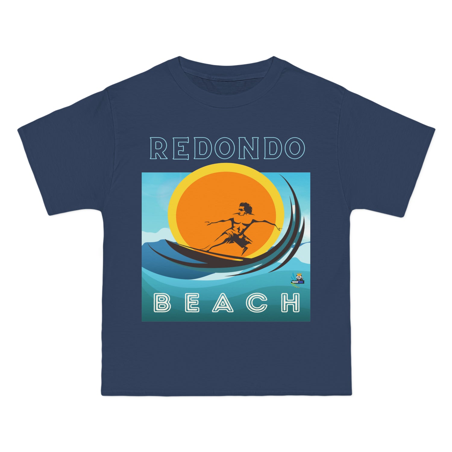 Surf Redondo Beach Unisex Heavyweight Tee