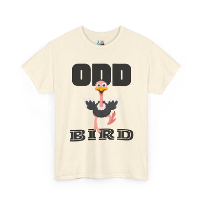 Plain Odd Bird Ostrich Heavyweight Unisex Tee