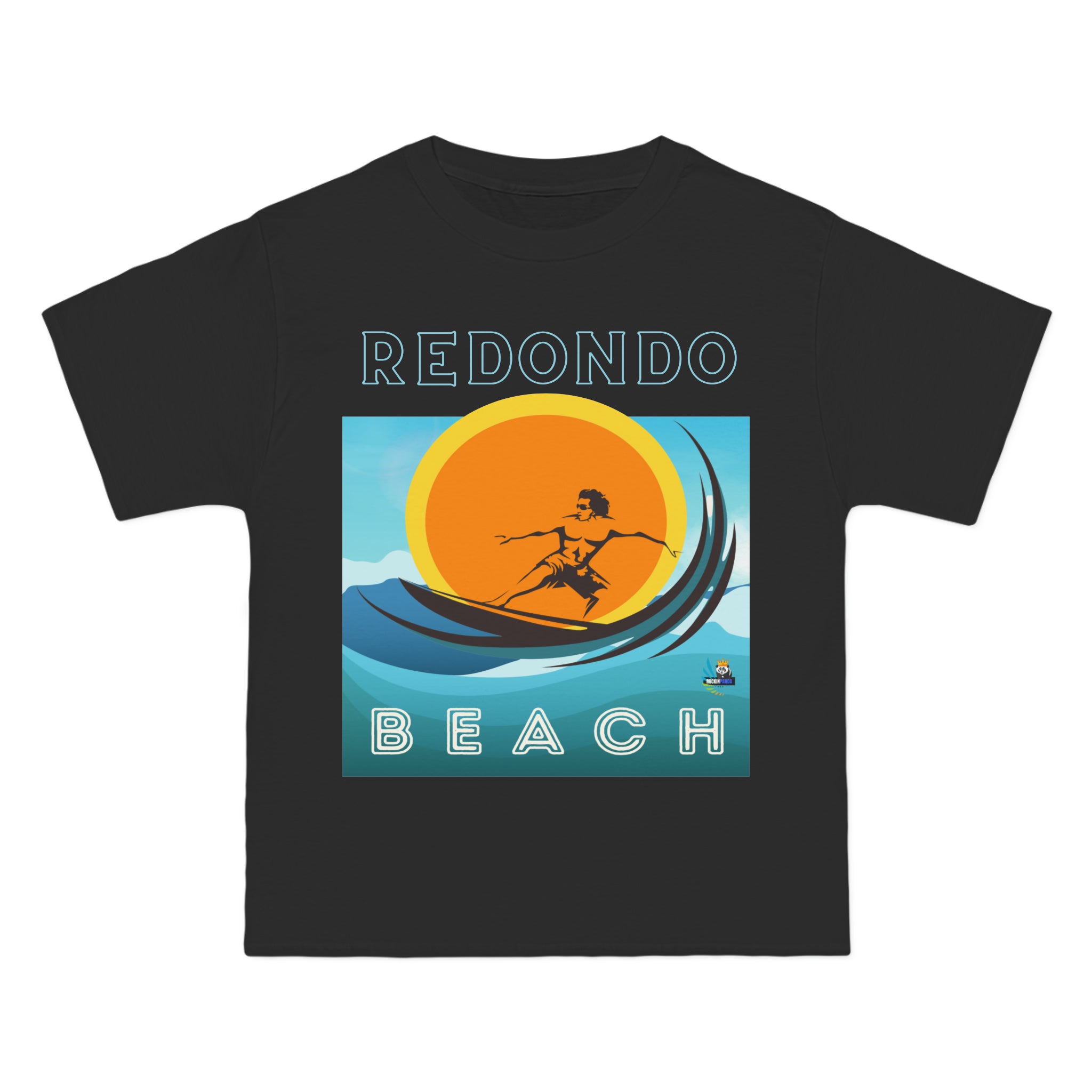 Camiseta de peso pesado Surf Redondo Beach