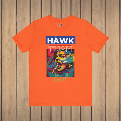 Hawk Tuah Girl Unisex Short Sleeve Tee