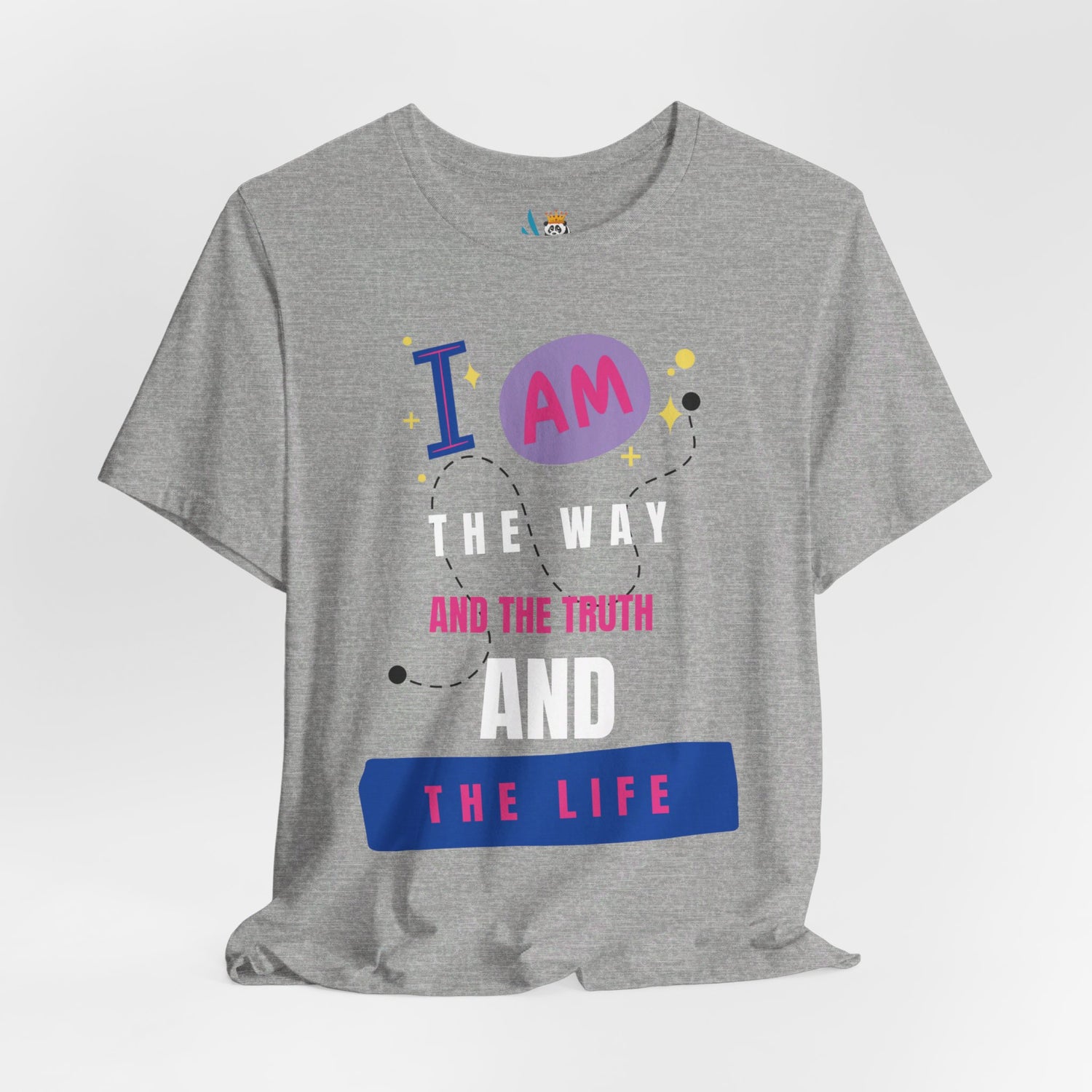 I Am the Way Faith-Based Unisex Short Sleeve Tee