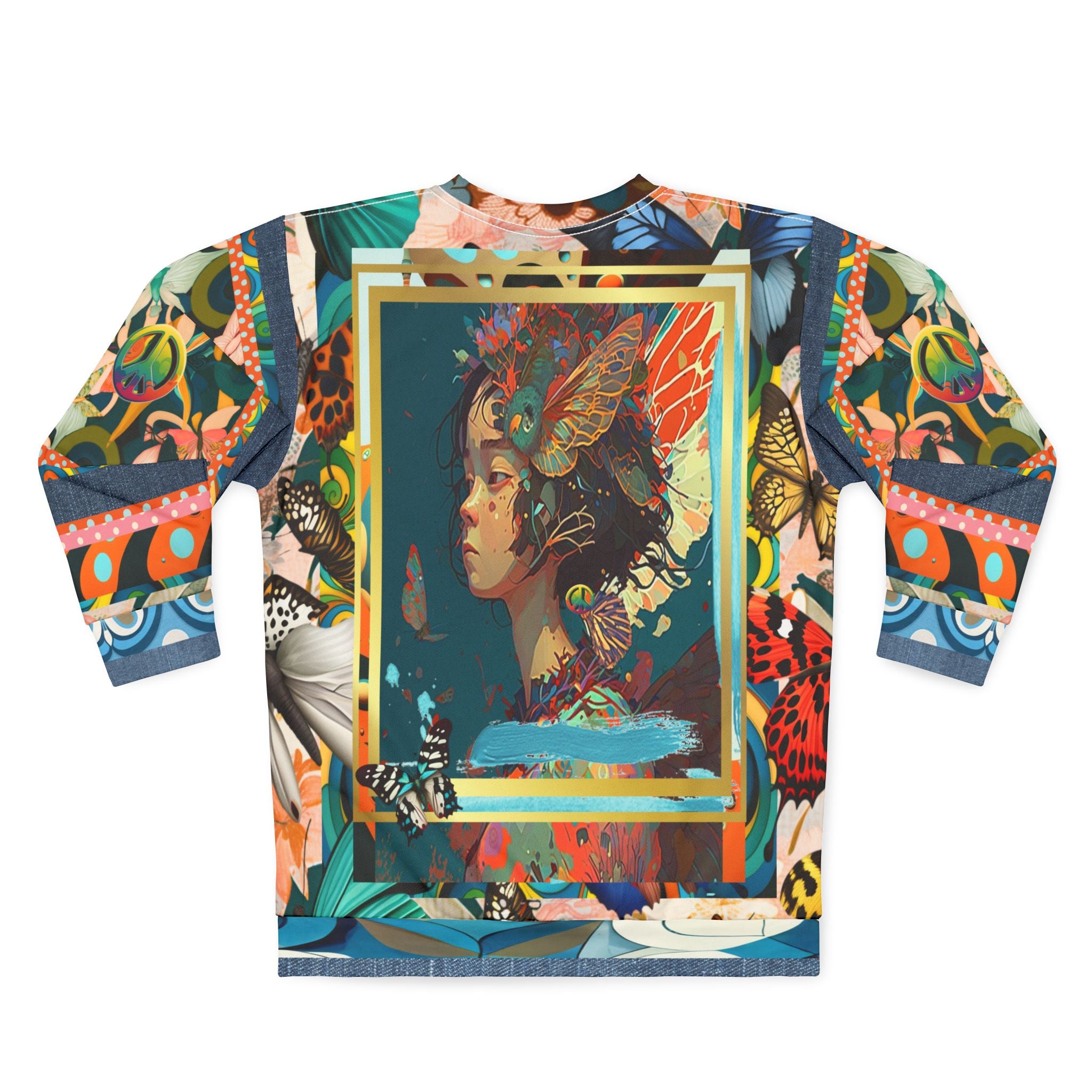 Sudadera unisex Rainbow Fae Girl