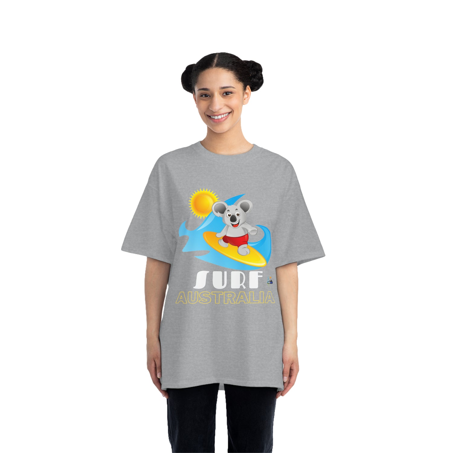 Surf Australia Koala Bear Unisex Heavyweight Tee