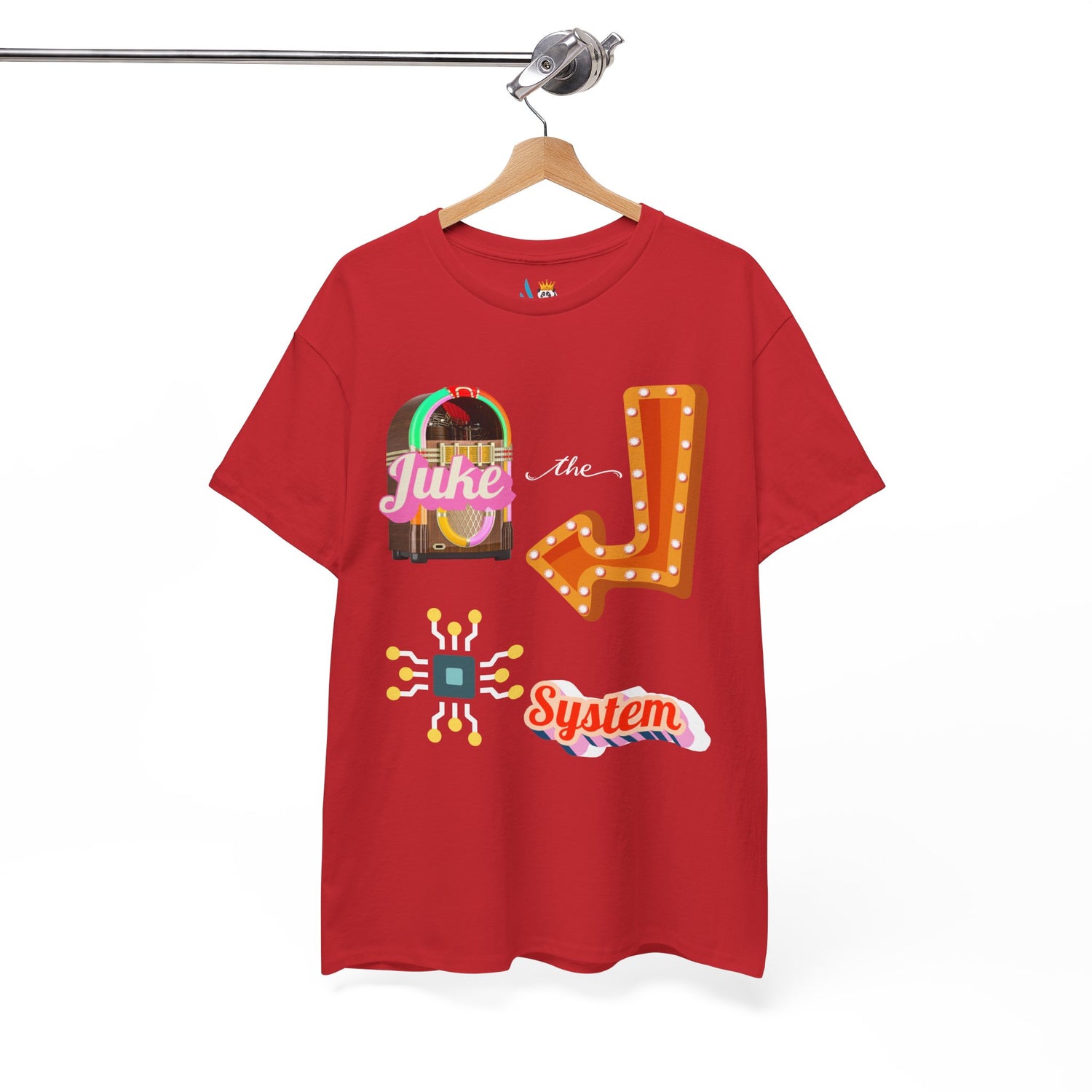 Juke the System Heavyweight Unisex Tee