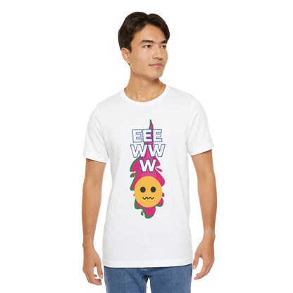 Eeewww Yuck Face Emoji Unisex Short Sleeve Tee